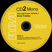 Elvis The Last Tours Vol. 1- Elvis Presley CD FTD Label