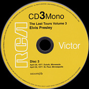 Elvis The Last Tours Vol. 3 - Elvis Presley CD FTD Label