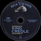 The Making Of King Creole - Elvis Presley CD Info FTD Label