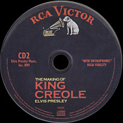 The Making Of King Creole - Elvis Presley CD Info FTD Label