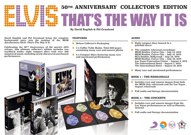 That's The Way It Is - 50th Anniversary Collector's Edition - Elvis Presley FTD CD Book