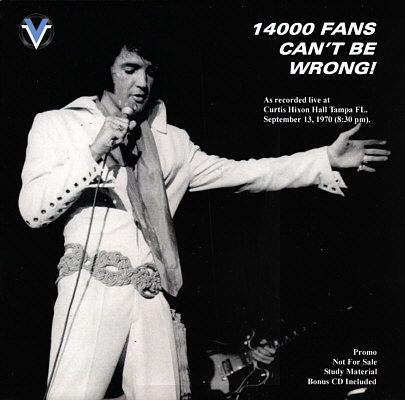 14000 Fans Can't Be Wrong - Elvis Presley Bootleg CD