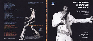 14000 Fans Can't Be Wrong - Elvis Presley Bootleg CD