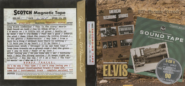 827 Thomas Street - Elvis Presley Bootleg CD