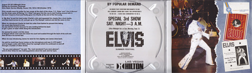 About To Roll All Over Vegas - Elvis Presley Bootleg CD