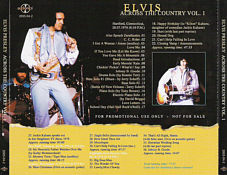 Across The Country Vol. 1 - Elvis Presley Bootleg CD