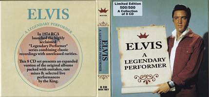 A Legendary Performer Box Vol. 1 - 8 Wonderderland - Elvis Presley Bootleg CD
