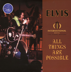 All Things A Possible (LP/CD) Diamond Anniversary Editions Resurrection - Elvis Presley Bootleg CD