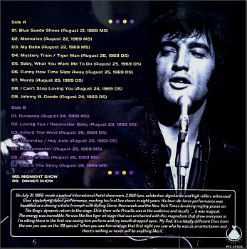 A Shining Artistic Triumph In Las Vegas (Petticoat LP/CD) - Elvis Presley Bootleg CD