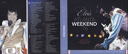 Atlanta Weekend '76 - Elvis Presley Bootleg CD