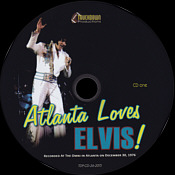 Atlanta Loves Elvis - Elvis Presley Bootleg CD