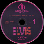 Back By Popular Request - Elvis Presley Bootleg CD