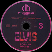 Back By Popular Request - Elvis Presley Bootleg CD