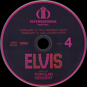 Back By Popular Request - Elvis Presley Bootleg CD