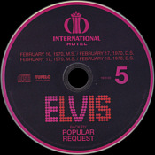 Back By Popular Request - Elvis Presley Bootleg CD