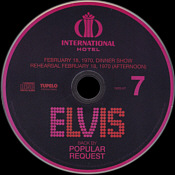 Back By Popular Request - Elvis Presley Bootleg CD