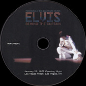 Behind The Curtain - Elvis Presley Bootleg CD
