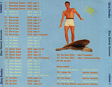 Blue Hawaii Sessions Vol.1 - Elvis Presley Bootleg CD