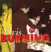 Burning In Birmingham - Elvis Presley Bootleg CD