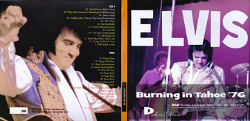 Burning In Tahoe '76 - Elvis Presley Bootleg CD