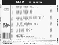 By Request - More Kid Galahad Sessions - Elvis Presley Bootleg CD