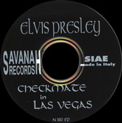 Checkmate In Vegas - Elvis Presley Bootleg CD