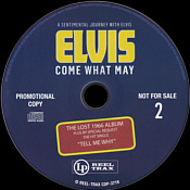 Come What May - The Lost 1966 Album - Elvis Presley Bootleg CD