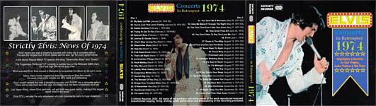 Elvis Concerts In Retrospect 1974  - Elvis Presley Bootleg CD