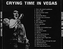 Crying Time In Vegas - Elvis Presley Bootleg CD