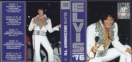 Elvis December '76 (7 CD Box) - Elvis Presley Bootleg CD