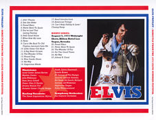 Directly From The 1972 Elvis Summer Festival - Elvis Presley Bootleg CD