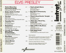 Early Recordings - Elvis Presley Bootleg CD