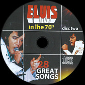 Elvis in The 70's - 28 Great Songs - Elvis Presley Bootleg CD
