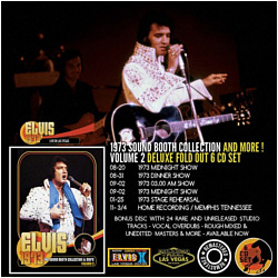 Elvis 1973 - The Soundboothe Collection & More! Vol. 2 - Elvis Presley Bootleg CD