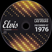 Elvis As Recorded Live In Las Vegas - Elvis Presley Bootleg CD - Elvis Presley Bootleg CD