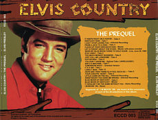 Elvis Country - The Prequel - Elvis Presley Bootleg CD