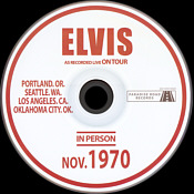 Elvis In Person - Nov. 1970 - Elvis Presley Bootleg CD