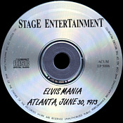 Elvis Mania Atlanta - Elvis Presley Bootleg CD
