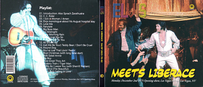Elvis Meets Liberace - Elvis Presley Bootleg CD