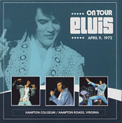 Elvis On Tour - April 9, 1972 (Golden Globe Records LP/CD) - Elvis Presley Bootleg CD