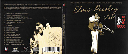 Elvis Presley Live, Las Vegas, 1973 - Elvis Presley Bootleg CD