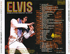 Elvis' Second Night - Elvis Presley Bootleg CD