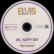 Elvis Sings Oh Happy Day And Other Great Songs - Elvis Presley Bootleg CD