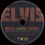 Endless Summer Festival - From The Booth Tapes Vol. 2 - Elvis Presley Bootleg CD - Elvis Presley Bootleg CD