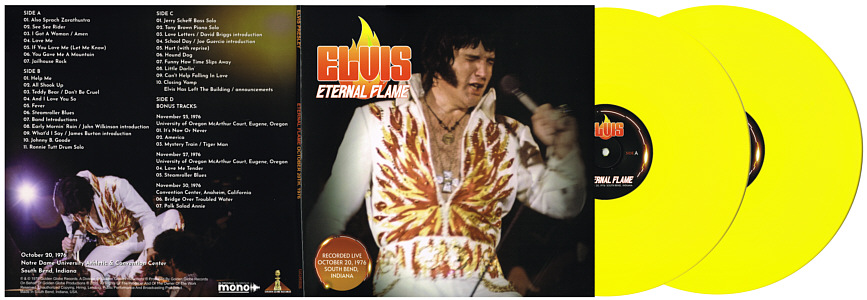Eternal Flame (LP/CD) - Elvis Presley Bootleg CD