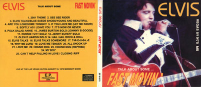 Fast Movin' - Elvis Presley Bootleg CD