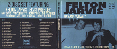 Felton Jarvis 40th Anniversary - Elvis Presley Bootleg CD