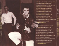 Finding The Way Home - Elvis Presley Bootleg CD