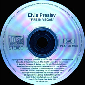 Fire In Vegas - Elvis Presley Bootleg CD