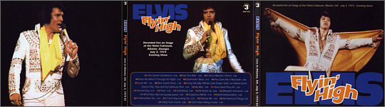 Flyin' High - Elvis Presley Bootleg CD